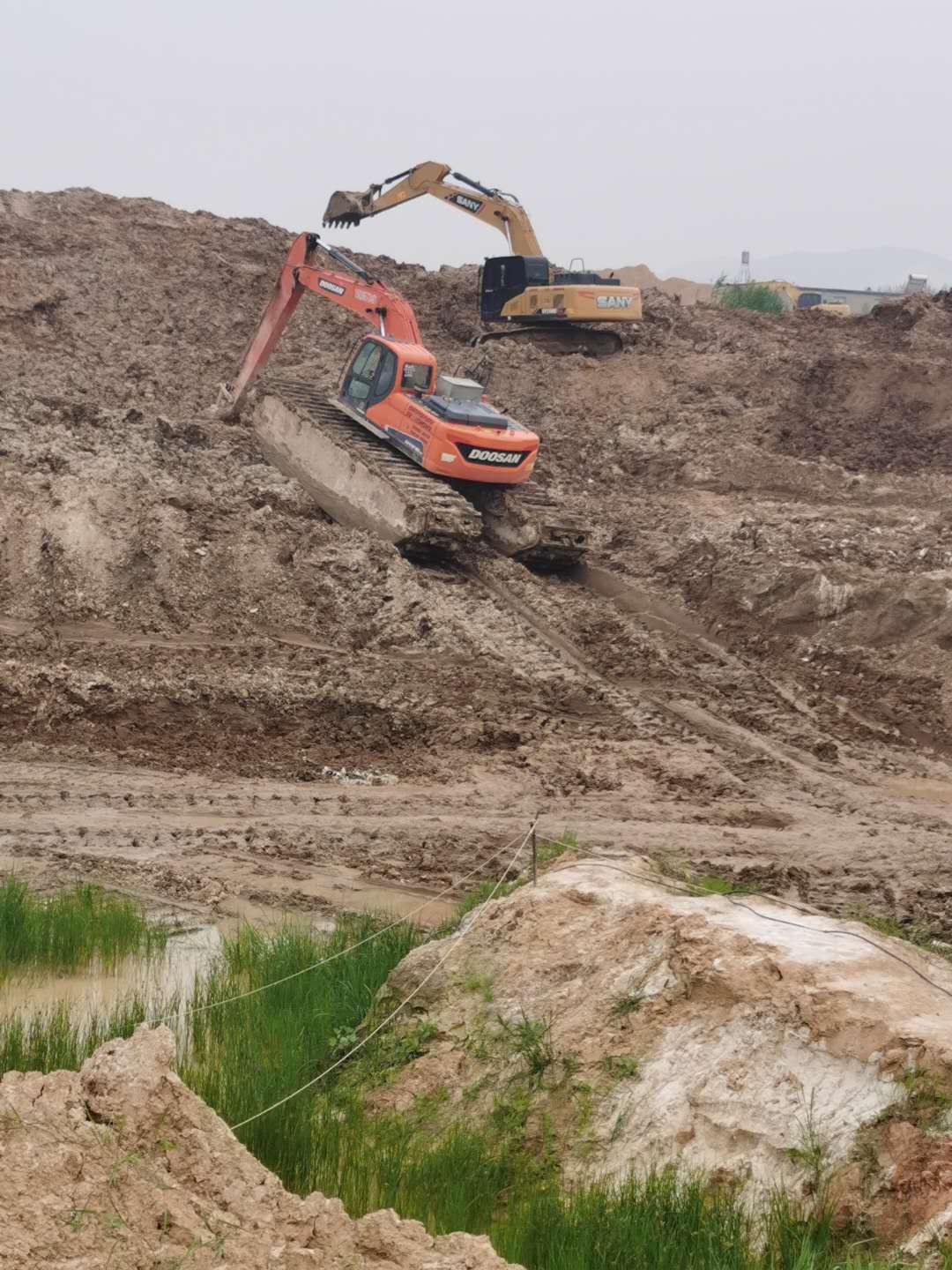 福建水陆挖掘机租赁